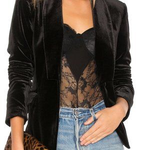 Black Velvet Blazer